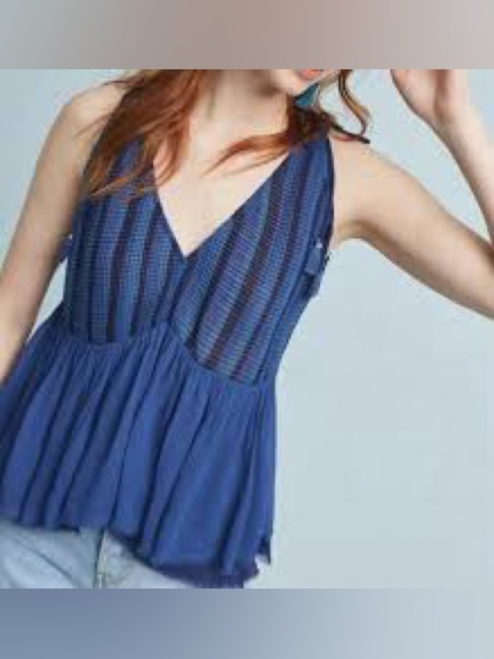 Anthropologie Akemi + Kin Boho Cropped Cami Top